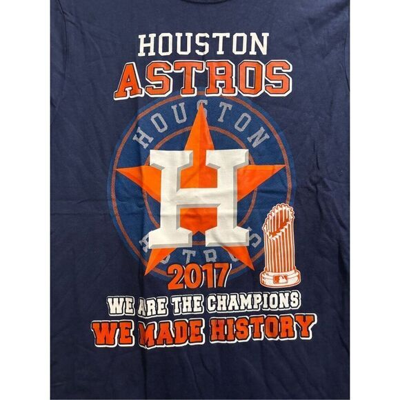 Houston Astros Women's V-neck T-shirt size Small - Picture 2 of 2